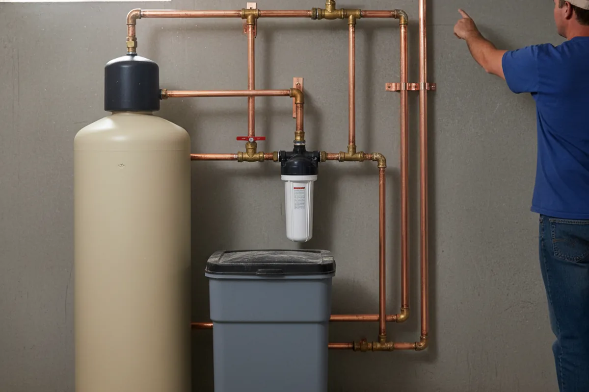 Whole-house water treatment system installed in Deland